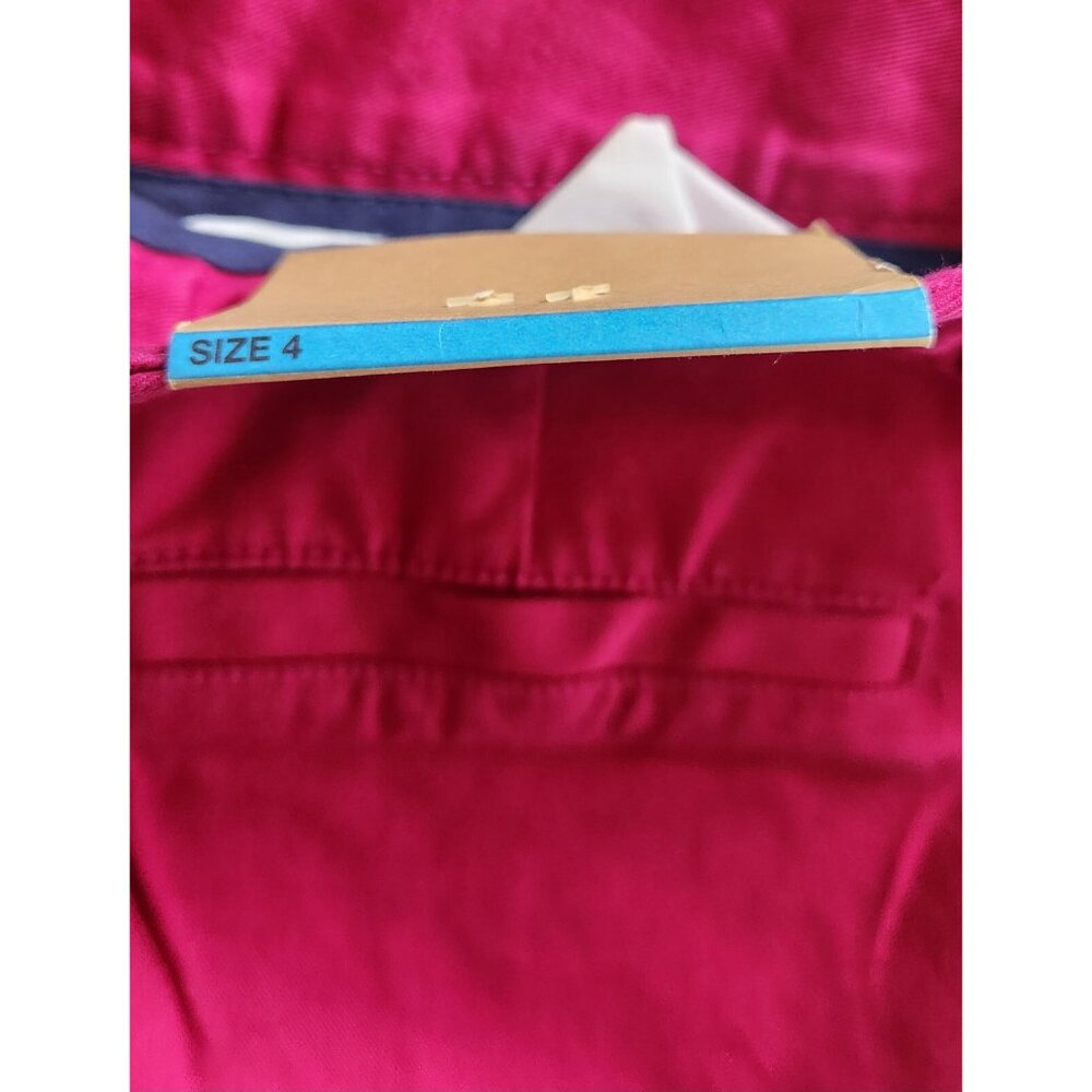 Merona Pants Just Below the Waist Relaxed Hip Dark Pink Womens Size 4 NEW NWT - Picture 9 of 9